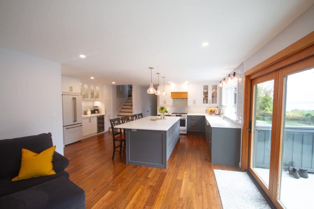 Modern kitchen with open layout